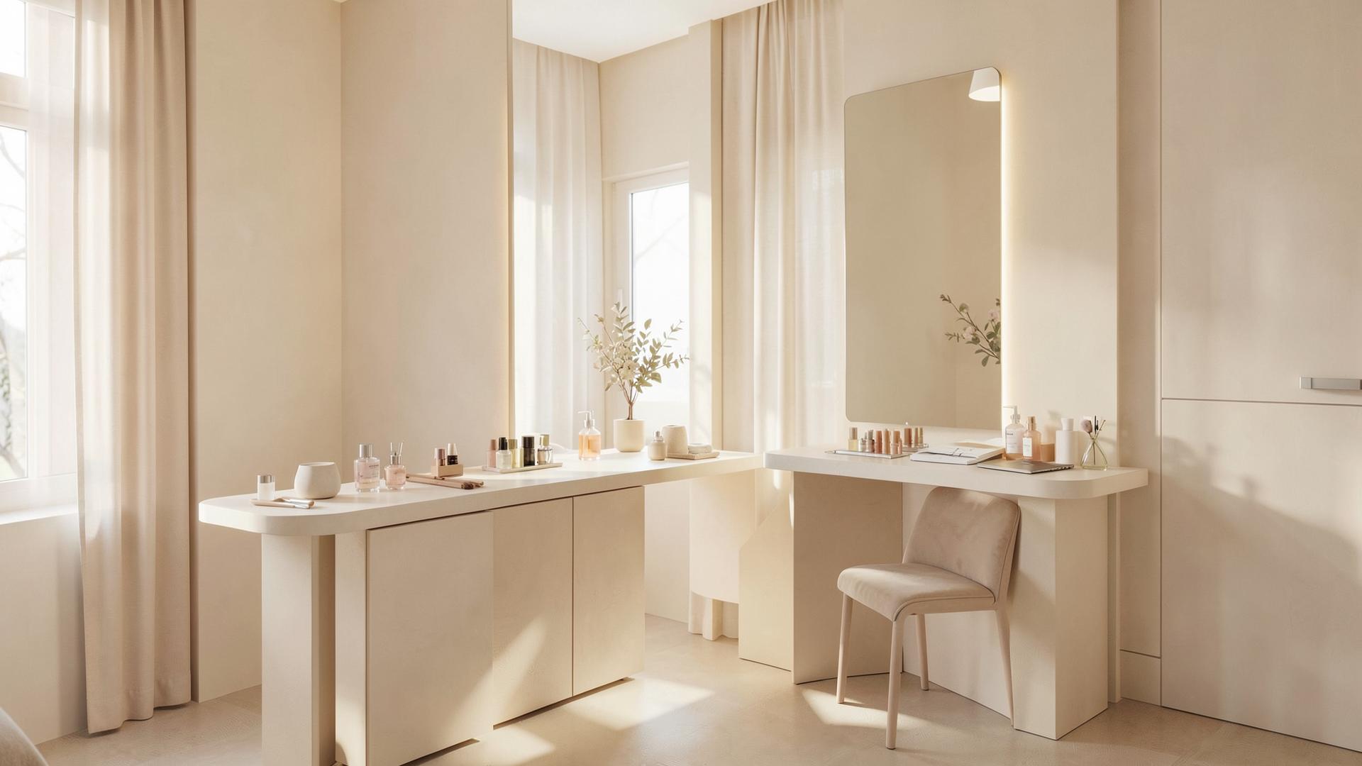 Interior sereno del spa Be Cute Be Free